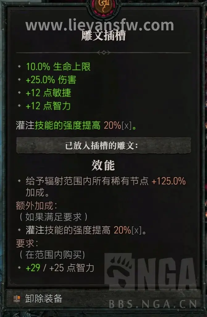 烈焰法师属性加点